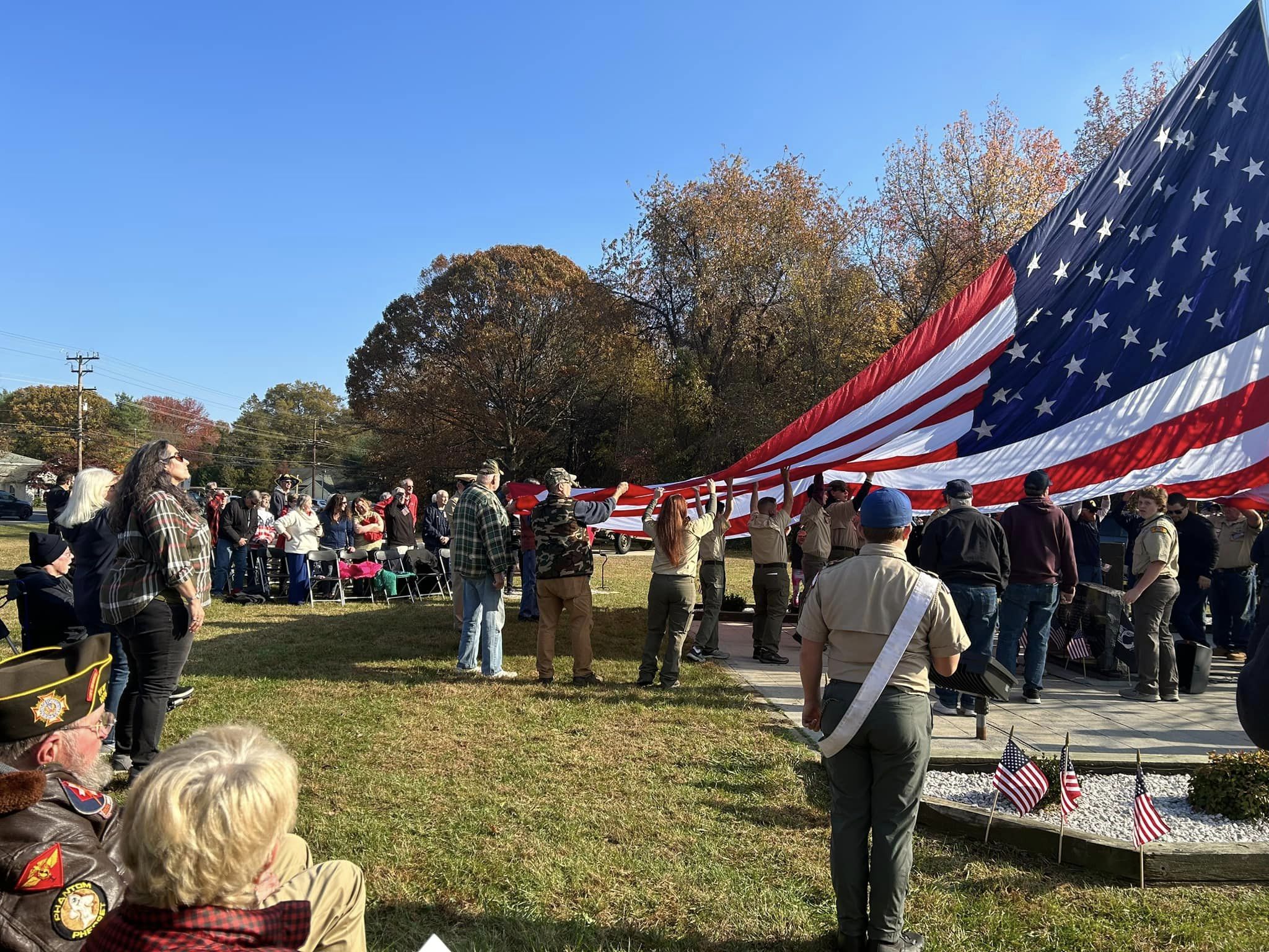 Pasadena Business Association Flag Ceremony