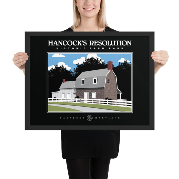 Hancock's Resolution Framed Poster - Image 3