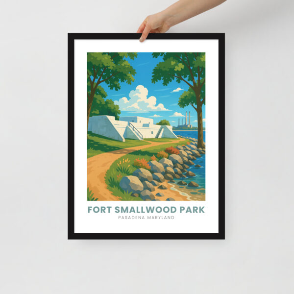 Fort Smallwood Park Framed Poster