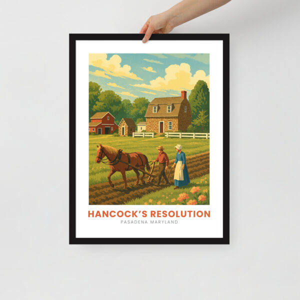 Hancock's Resolution Framed Poster