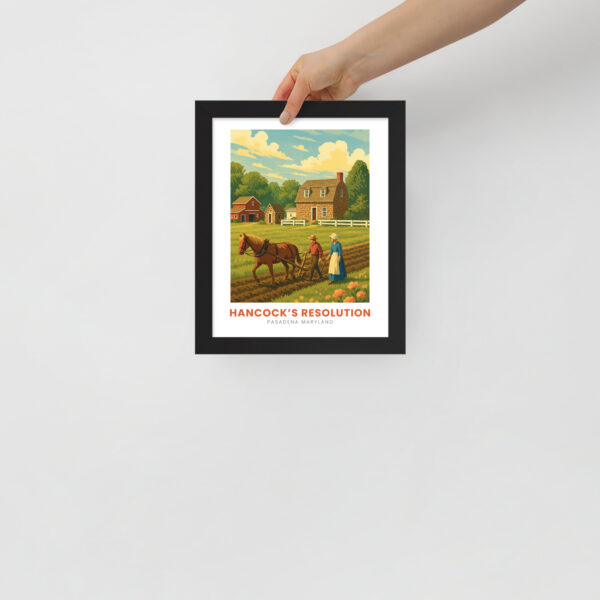 Hancock's Resolution Framed Poster - Image 2
