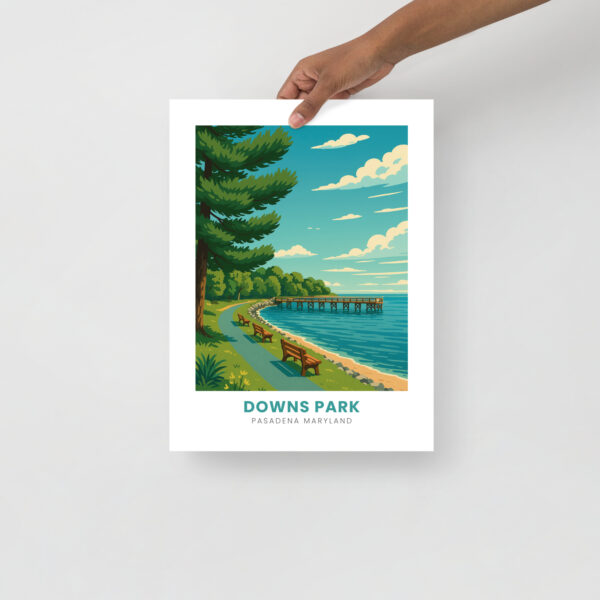 Downs Park Poster - Image 2