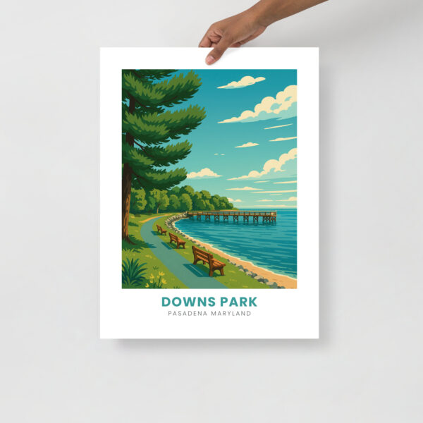 Downs Park Poster