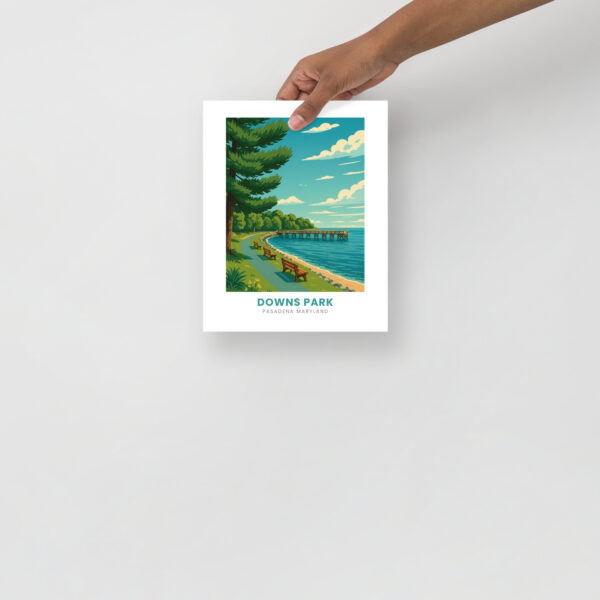 Downs Park Poster - Image 3
